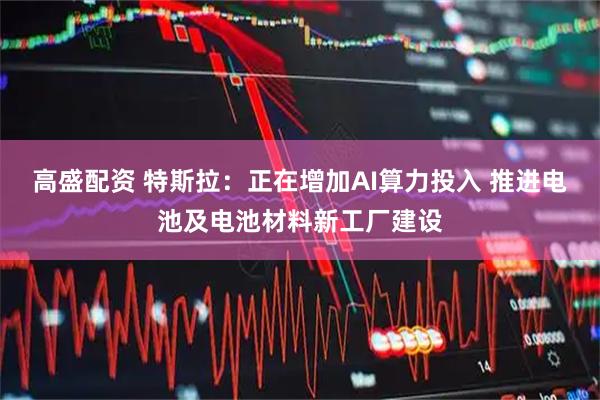 高盛配资 特斯拉：正在增加AI算力投入 推进电池及电池材料新工厂建设